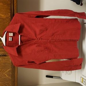 Shaver Lake Womens Red Blouse